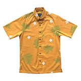 ʻAlula Lawaʻikai Button Up Aloha Shirt- Butterscotch