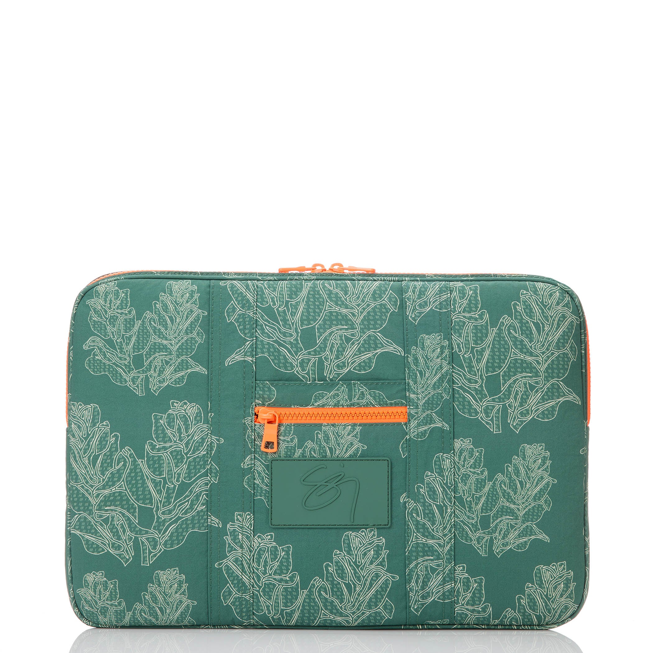 Lei Haʻa ʻAkolea Aloha Collection Laptop Case- Green