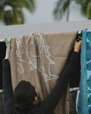 Hanapaʻa Slowtide Quick Dry Towel- Brown Camo