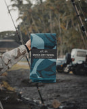 Hanapaʻa Slowtide Quick Dry Towel- Blue Camo