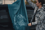 Hanapaʻa Slowtide Quick Dry Towel- Blue Camo