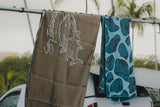 Hanapaʻa Slowtide Quick Dry Towel- Brown Camo