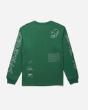 SATURDAYS Mānoa Patchwork Long Sleeve - Pine Green