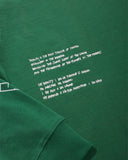 SATURDAYS Mānoa Patchwork Long Sleeve - Pine Green