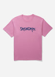 SATURDAYS Signature Logo T-Shirt - Fuchsia Pink