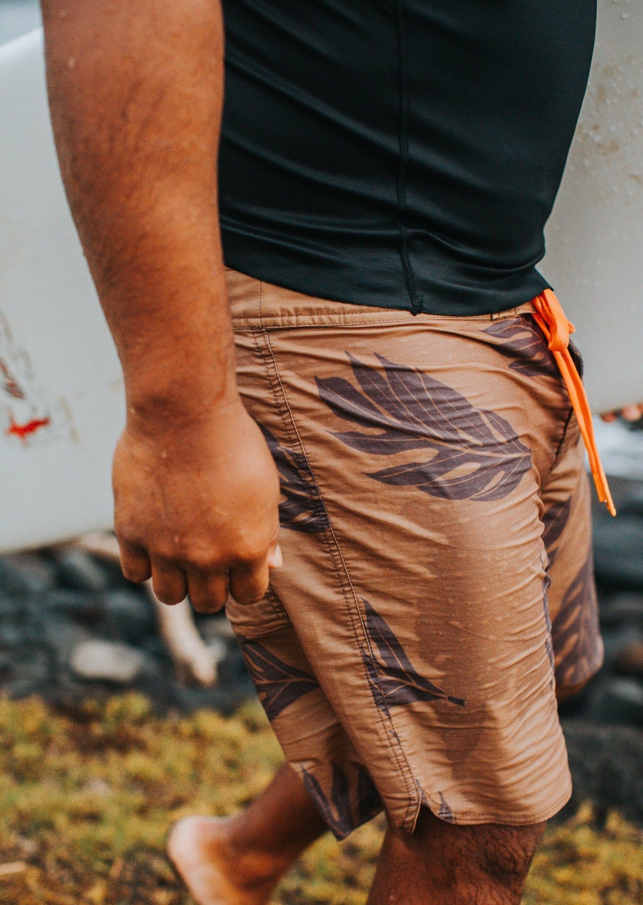 Palikū ʻUlu Surf Shorts - Khaki