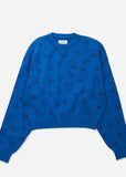 SATURDAYS Womens Hunakai Waiakeakua Sweater - Lapis Blue